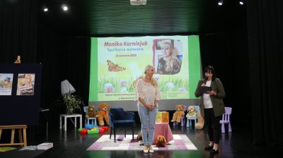 Okładka albumu: Spotkanie autorskie z Moniką Korniejuk